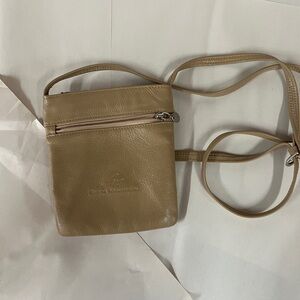 Stone Mountain Beige Crossbody Purse